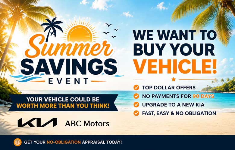 Informed Delivery ride-along ad — ABC Motors Summer Savings Event