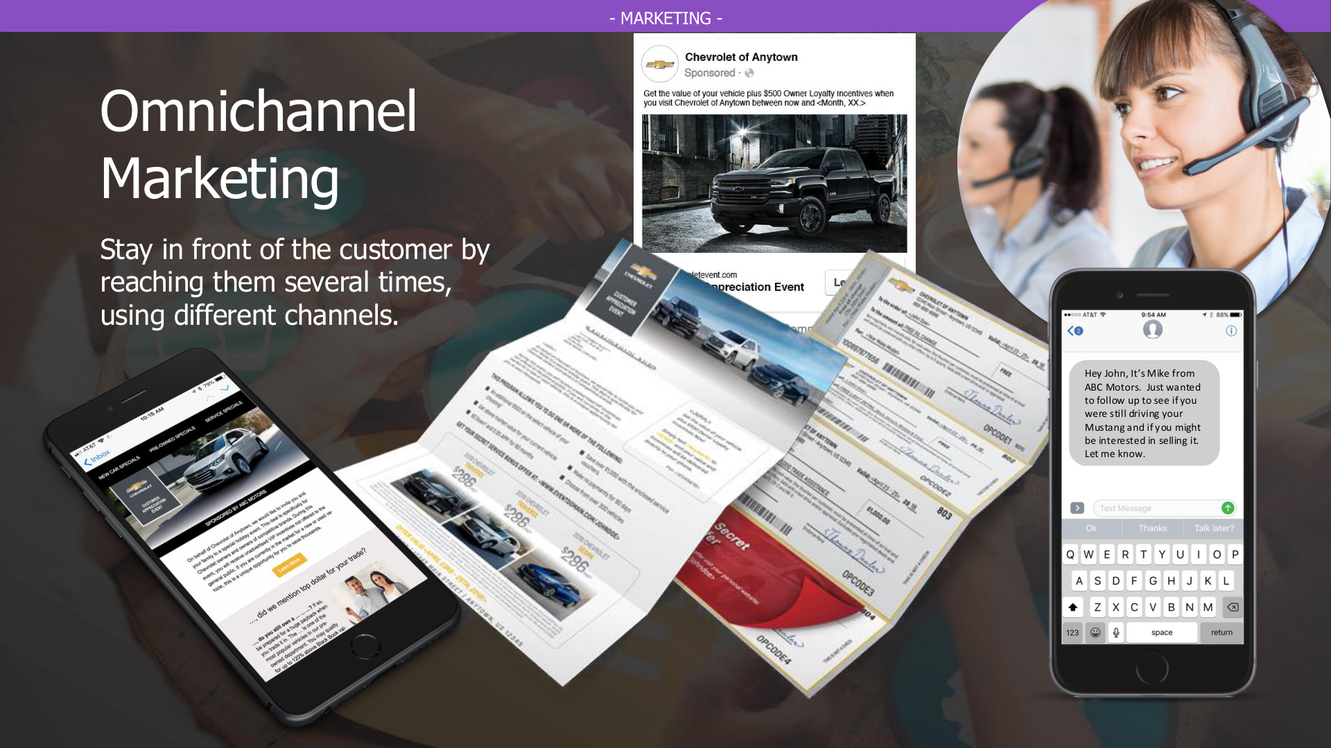 Multi-rooftop dealer marketing platform — slide 11