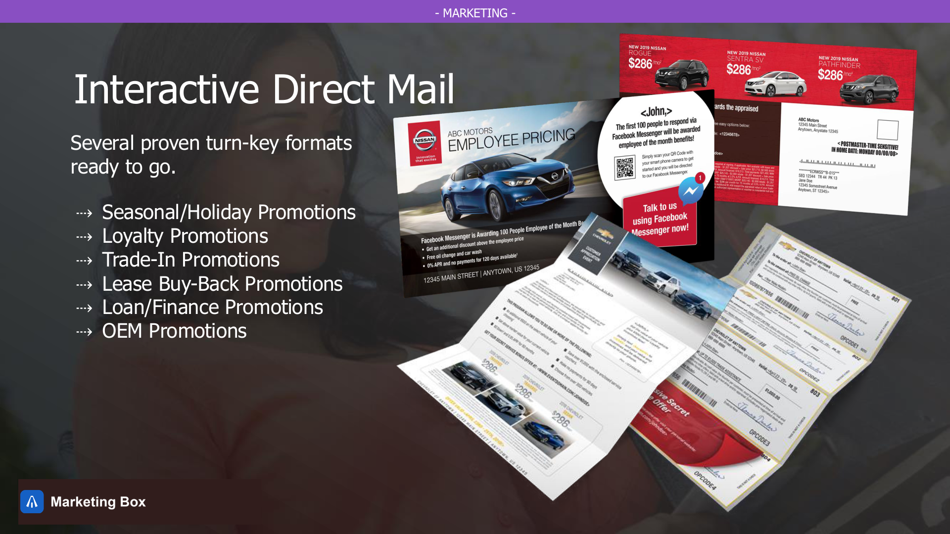 Multi-rooftop dealer marketing platform — slide 13