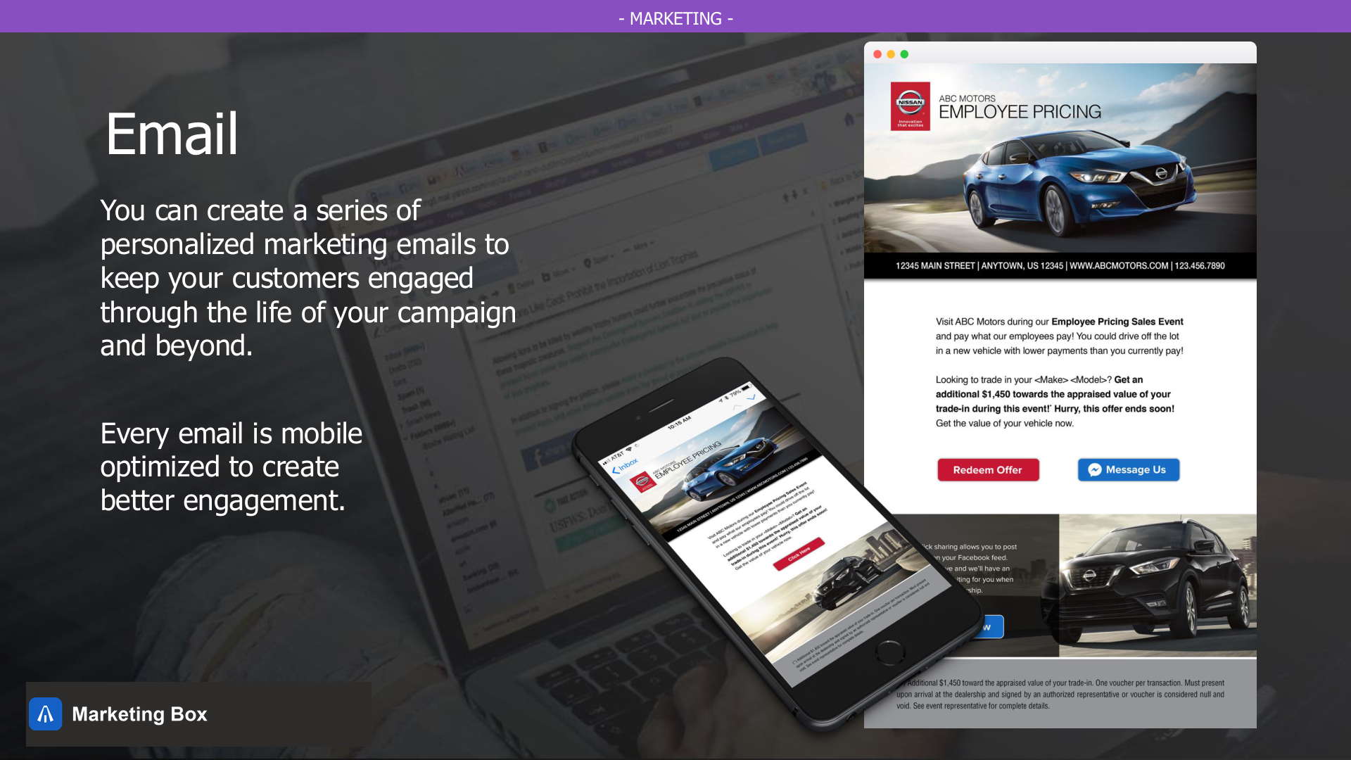 Multi-rooftop dealer marketing platform — slide 14