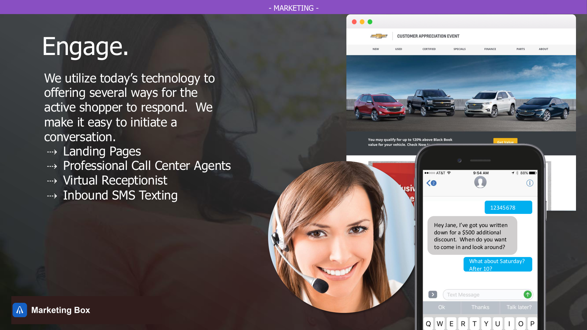 Multi-rooftop dealer marketing platform — slide 18